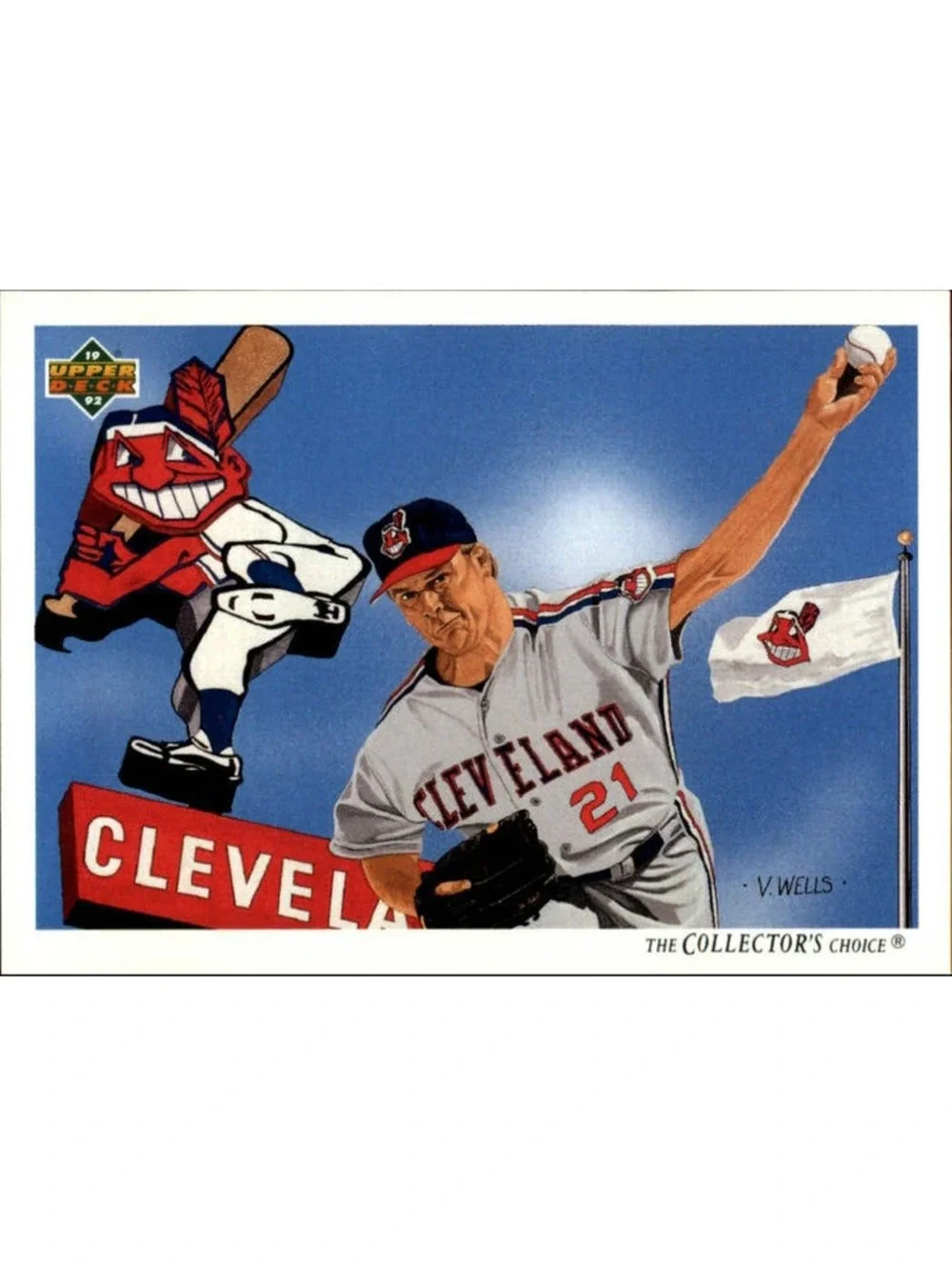 Greg Swindell 1992 Upper Deck MLB #95 Team Checklist Card Cleveland Indians